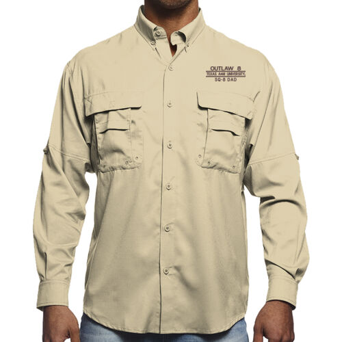 SQ-8 Dad L/S Fishing Shirt Thumbnail