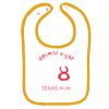 Infant Contrast Trim Terry Bib Thumbnail